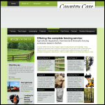 Screen shot of the Country Care Anglia Ltd website.