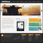 Screen shot of the Arkhaus Ltd website.