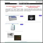 Screen shot of the Raytek Scientific Ltd website.
