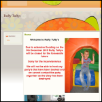 Screen shot of the Rufty Tufty Ltd website.