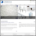 Screen shot of the Siva Plastics Ltd website.