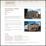 Screen shot of the Rotherfield Properties Ltd website.