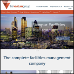 Screen shot of the The Vastum Group Ltd website.