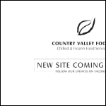 Screen shot of the Valley Foods Uk Ltd website.