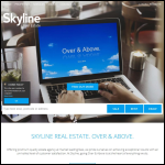 Screen shot of the Skyline Commercial Sales Ltd website.