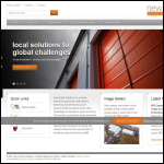 Screen shot of the New Earth Solutions Ltd website.