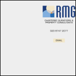 Screen shot of the R M G Retail Ltd website.