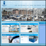 Screen shot of the Brightlingsea Haven Ltd website.
