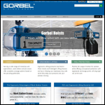 Screen shot of the Gorpel Ltd website.