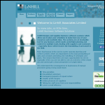 Screen shot of the Linhill Associates Ltd website.