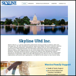 Screen shot of the Skyline Ltd website.