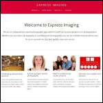 Screen shot of the Image Express Ltd website.