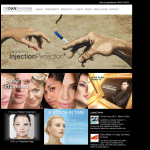 Screen shot of the Skin Etc website.
