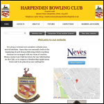 Screen shot of the Glebelands (Finchley) Indoor Bowls Club Ltd website.