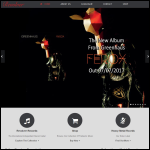 Screen shot of the Heavy Metal Records Ltd website.