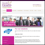 Screen shot of the Marsden Heights Development Co. Ltd website.