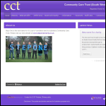 Screen shot of the Community Care Trust (South Devon) Ltd website.