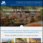 Screen shot of the John Ansell & Partners Ltd website.