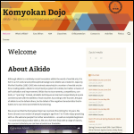 Screen shot of the Komyokan Ltd website.