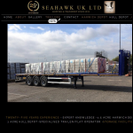 Screen shot of the Seahawk Uk Ltd website.