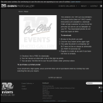 Screen shot of the Tvr Car Club Ltd website.