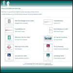 Screen shot of the White Horse Child Care Ltd website.