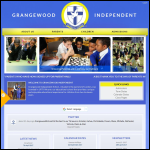 Screen shot of the Grangewood Educational Association website.