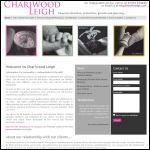 Screen shot of the Charlwood Leigh Ltd website.