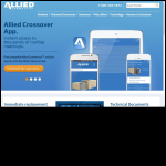 Screen shot of the Commercial & Allied Services Ltd website.