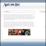 Screen shot of the Automint Ltd website.