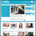 Screen shot of the Water Pure Systems Ltd website.