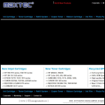 Screen shot of the Maxtec Ltd website.