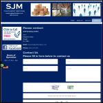 Screen shot of the S J M Handling Ltd website.