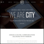 Screen shot of the City Graphics Ltd website.