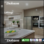 Screen shot of the Mike Dobson (Estate Agents) Ltd website.