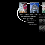 Screen shot of the Woodhouse Grove Enterprises Ltd website.