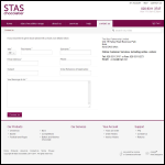 Screen shot of the The Stas Partnership Ltd website.