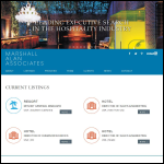 Screen shot of the Marshall Allan Associates Ltd website.