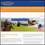 Screen shot of the Country Centres Ltd website.