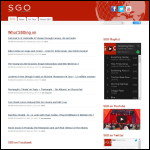Screen shot of the Sgo Music Publishing Ltd website.