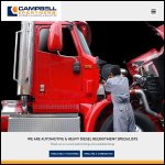 Screen shot of the Campbell & Partners Ltd website.