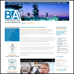 Screen shot of the B A Components Ltd website.