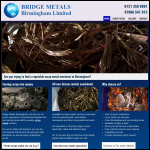 Screen shot of the Mosley (Non-ferrous) Metals Ltd website.