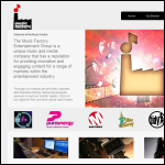 Screen shot of the Music Factory Music Ltd website.