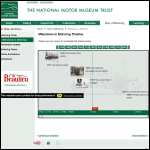 Screen shot of the British Commercial Vehicle Museum Trust website.