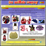 Screen shot of the The Animate Company Ltd website.