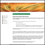Screen shot of the Wheatsheaf Technical website.