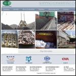 Screen shot of the Sea-sotra Ltd website.