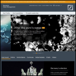 Screen shot of the Deutsche Alternative Asset Management (UK) Ltd website.
