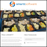 Screen shot of the Smartt Software Ltd website.